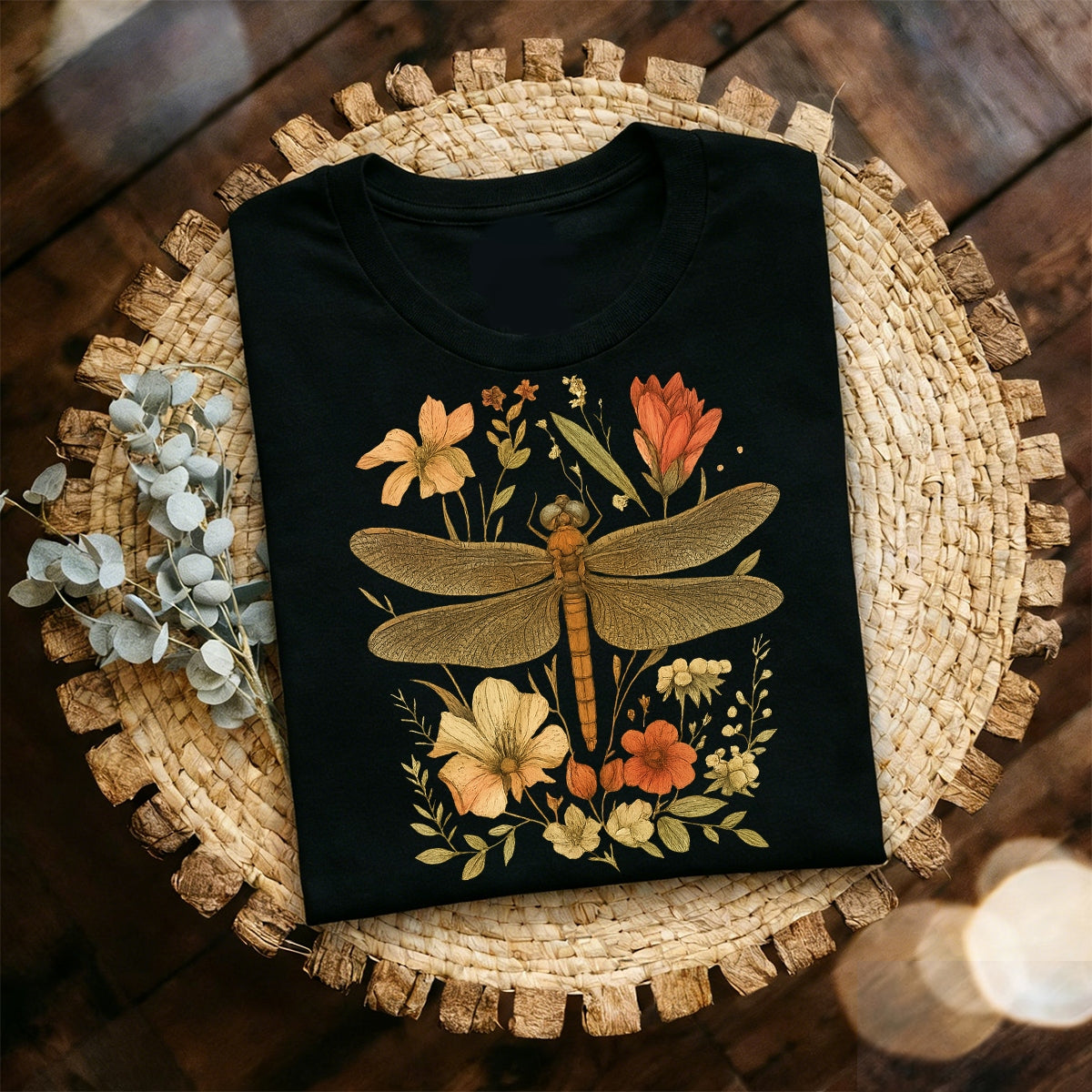 Graceful Gragonfly Stylish Casual T-shirt