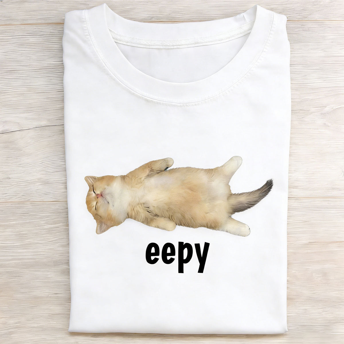 EEPY Kitten Cotton Made Casual T-shirt